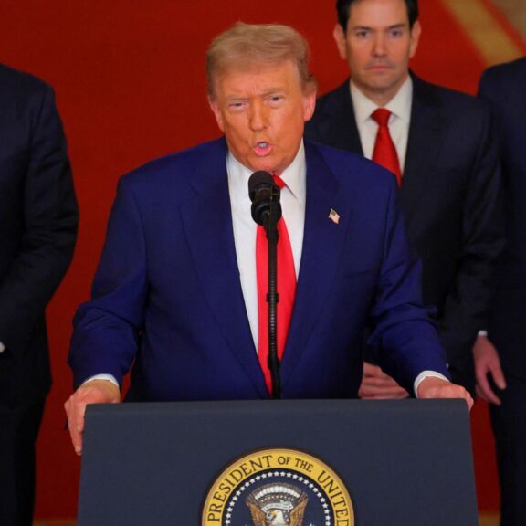 US President Trump announces on June 22: "A short time ago, the U.S. military carried out massive precision strikes on the three key nuclear facilities in the Iranian regime: Fordow, Natanz and Isfahan"