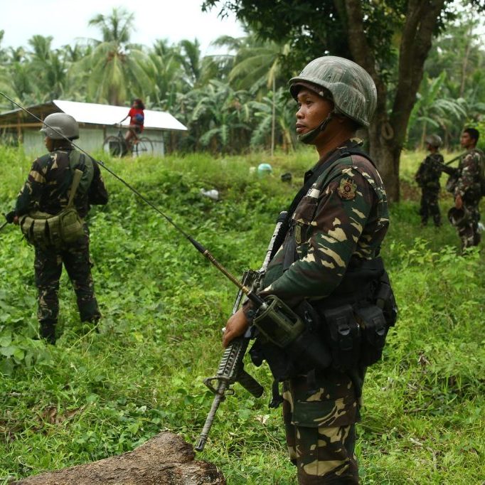 A violent clash of forces is never a distant possibility in the southern Philippines