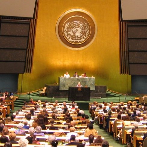Drama at the UN